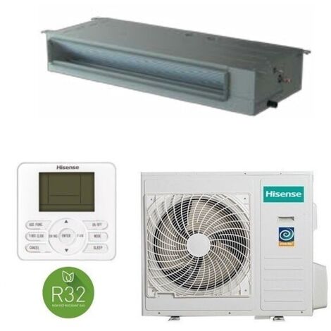 Climatiseur gainable Hisense Modèle: ADT52UX4RSCL7 - 5 kW, silencieux, A++, R-32