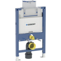 Geberit – Cadre pour WC suspendu DUOFIX avec réservoir de chasse Omega – Hauteur 820mm – Volume de rinçage 6/3L – Installation sans outil
