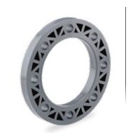 Bride plate en PVC - HIDROTEN Diamètre : Ø90 mm