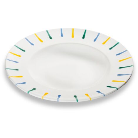 Gmundner Keramik Buntgeflammt, Assiette à pâtes Gourmet (Ø 29cm) (1/3)