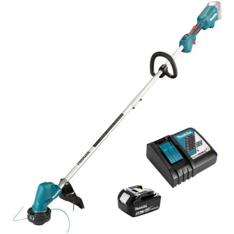 Coupe-bordures sans fil Makita DUR192LRT LXT 18 V - 0 - 4.500 / 0 - 6.000 tr/min - 300 mm