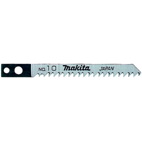 Makita Lot De 5 Lames Scie Sauteuse A-85802 - Coupe Bois Tendre Et Plastique