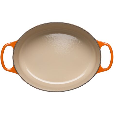 Le Creuset Cocotte En Fonte De Fer Ovale Rouge Brique Taille G Grande
