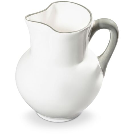 Gmundner Keramik Grauer Rand, Krug Wiener Form 1,5 Liter (1/3)