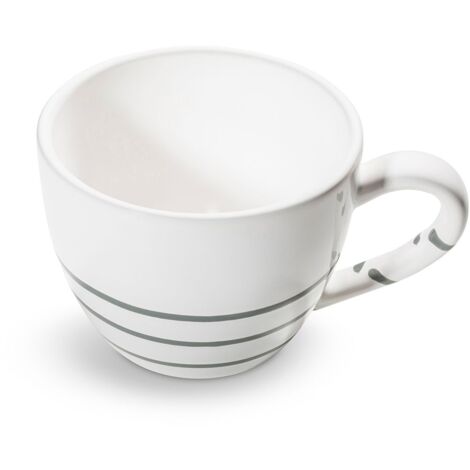 Gmundner Keramik Pur Geflammt Grau, Teetasse Maxima (0,4L) (1/2)