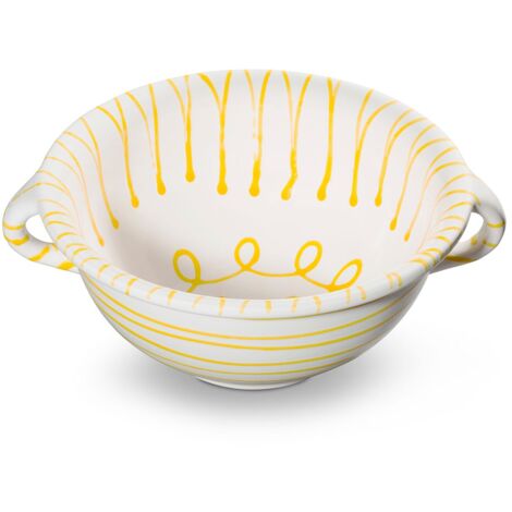 Gmundner Keramik Gelbgeflammt, Weitling (Ø 25cm) (1/3)