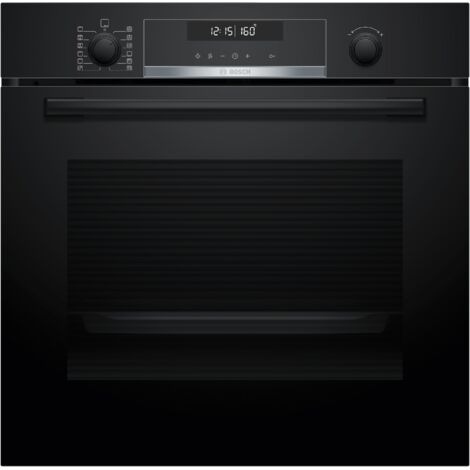 Bosch Serie 6, Einbau-Backofen, 60 x 60 cm, Schwarz, HBG578BB3 (1/5)