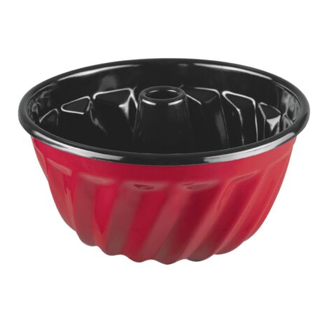Grand Plat Rond de service Bakir Rouge- D 47 cm