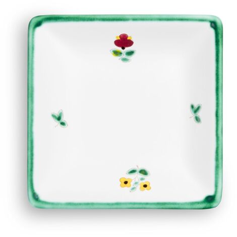 Gmundner Keramik Streublumen, plaque à stollen 42 x 16 cm