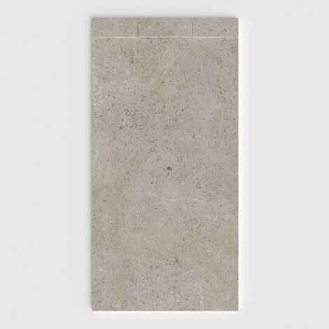 VAROBATH - Receveur de douche 3D Plaster 100x200 - Modèle Sarria effet ciment (1/5)