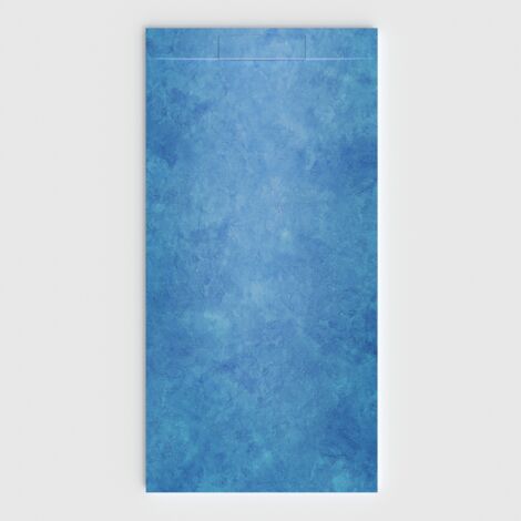 VAROBATH - Receveur de douche 3D Plaster 100x160 - Modèle Civika effet ciment (1/5)