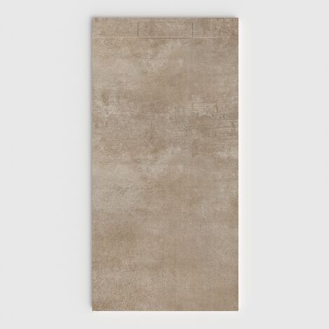 VAROBATH - Receveur de douche 3D Plaster 80x180 - Modèle Zenthir effet ciment (1/5)