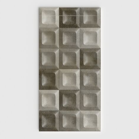 VAROBATH - Receveur de douche 3D Plaster 90x160 - Modèle Hidralia effet hydraulique (1/5)
