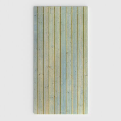 VAROBATH - Receveur de douche 3D Plaster 80x160 - Modèle CEDRON effet bois (1/5)