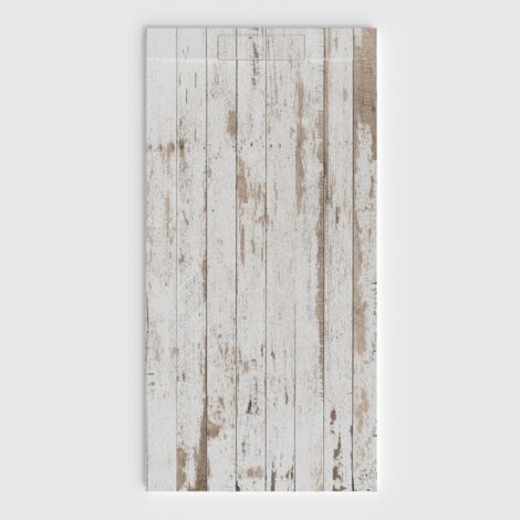 VAROBATH - Receveur de douche 3D Plaster 100x160 - Modèle PALISEN effet bois (1/5)