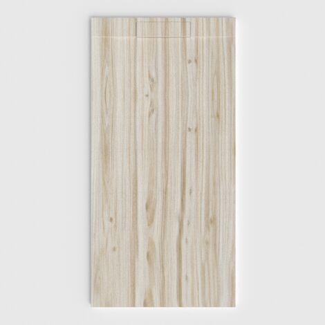 VAROBATH - Receveur de douche 3D Plaster 100x180 - Modèle ORKAM effet bois (1/5)