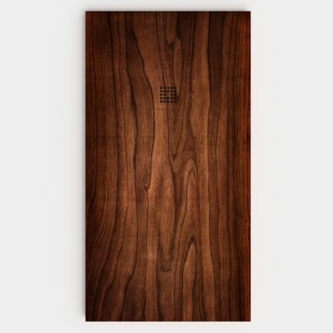 VAROBATH - Receveur de douche 3D 90x160 - Modèle PADAUK effet bois (1/5)