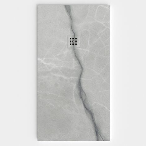 VAROBATH - Receveur de douche 3D 80x160 - Modèle CIRIA effet marbre (1/5)