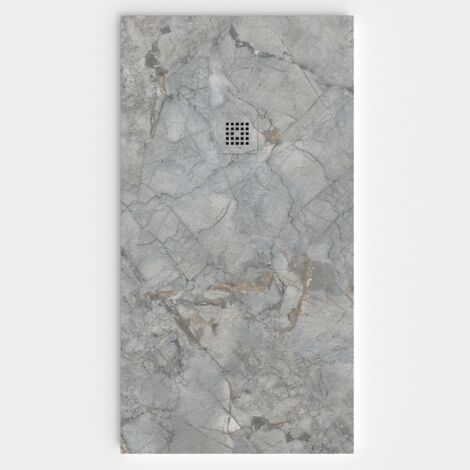 VAROBATH - Receveur de douche 3D 90x120 - Modèle SIERRA effet marbre (1/5)