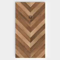 VAROBATH - Receveur de douche 3D 80x100 - Modèle SELVAWOOD effet bois