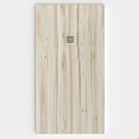 VAROBATH - Receveur de douche 3D 90x160 - Modèle PINODENVER effet bois