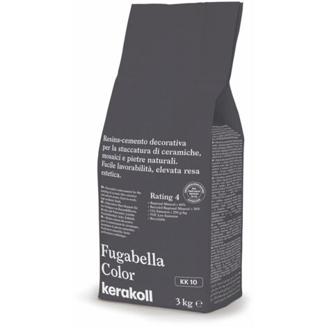 Joint de carrelage Fugabella Color FILL 3 kg by KERAKOLL Coloris KK10 - anciennement 10