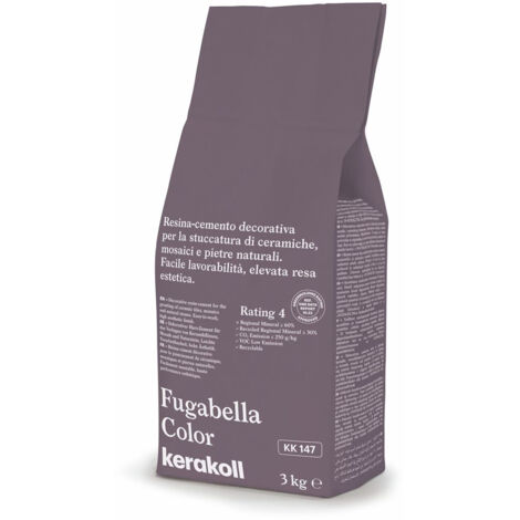 Joint de carrelage Fugabella Color FILL 3 kg by KERAKOLL  Coloris KK147 - anciennement 50