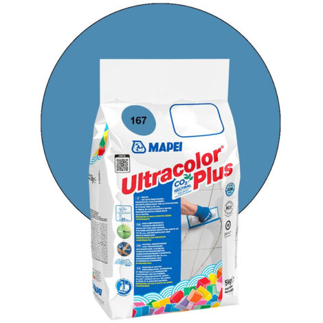 Joint de carrelage ULTRACOLOR PLUS MAPEI 5 Kg - 167 Bleu avio (1/5)