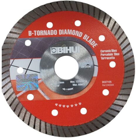 Disque diamant B-TORNADO Ø125mm BIHUI By PAVILIFT