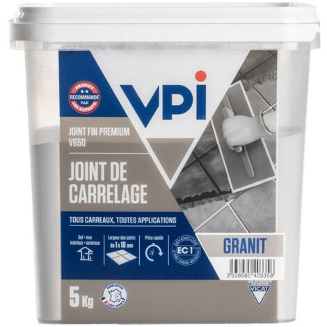 Joint fin premium V650 5Kg VPI  Granit