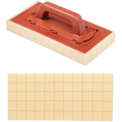 Taloche éponge 17x34x4 cm Quick-Lock RAIMONDI Sweepex coupée - Avec poignée - 17 x 34 x 4 cm