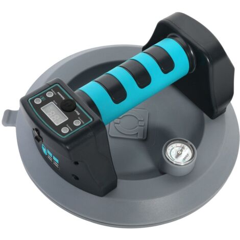Ventouse électrique 200mm – Capacité de levage 140 kg – Mécanisme de réapprovisionnement automatique – Pour carreaux de grande taille