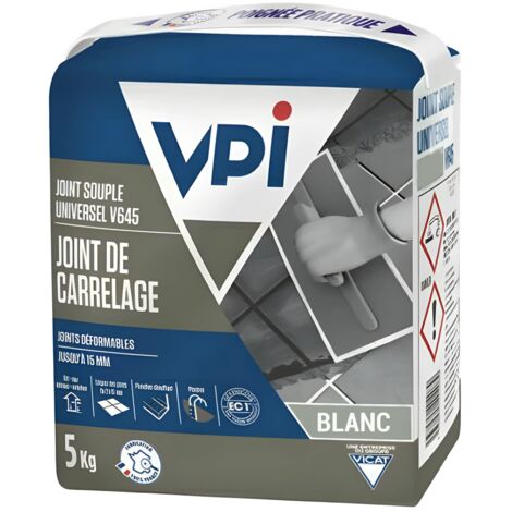 Joint Souple universel V645 Coloris Blanc 5kG VPI
