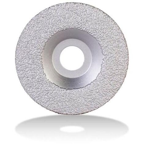 Rubi – Disque diamant pour meuleuse 31979 – Ø 100 mm – Alésage 22,2 mm – Granulométrie grossière pour ponçage pierre et céramique