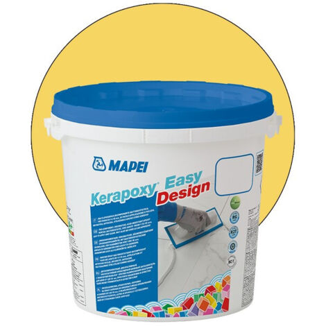 KERAPOXY EASY DESIGN 3Kg MAPEI  3 Kg - 150 Jaune