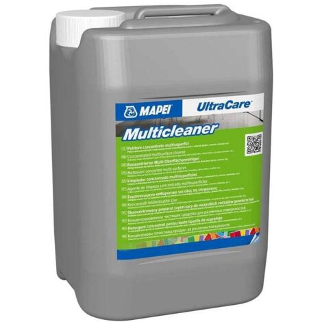 Ultracare Nettoyant neutre concentré pour lavage quotidien Multicleaner MAPEI 5L