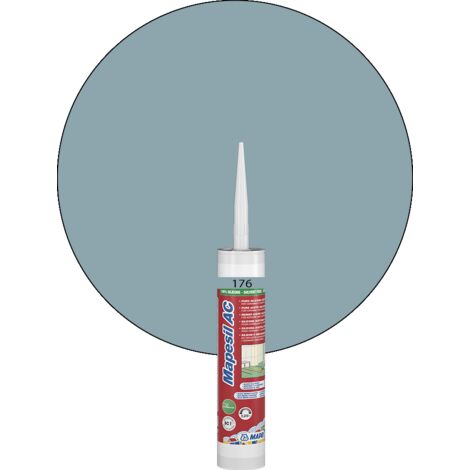 Silicone MAPESIL AC MAPEI 310 ml - 176 Gris-vert