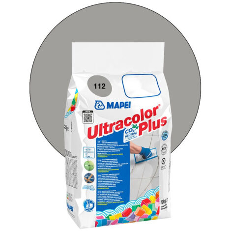 Joint de carrelage ULTRACOLOR PLUS MAPEI  112 Gris moyen - 5 Kg