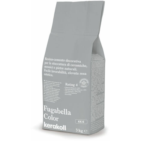 STUCCO IBRIDO PER PIASTRELLE 'FUGABELLA COLOR' KERAKOLL 3 Kg - Colore KK 6 Q.TA 3