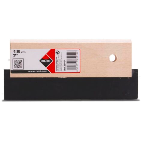 Spatules carreleur bois RUBI 18 cm (1/4)