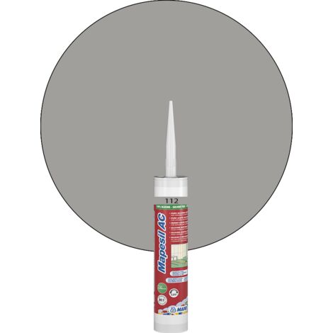 Mapei – Silicone Mapesil AC 310 ml – Mastic hydrofuge anti-moisissure pour joints de carrelage – Élasticité exceptionnelle – Technologie BioBlock (1/4)