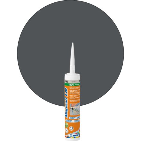 MAPESIL LM 310ml Mastic façade et pierre MAPEI - 114 Anthracite