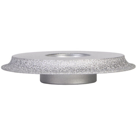 Rubi – Disque diamant pour meuleuse 125mm – Granulométrie fine – Pour biseautage haute précision sur céramique et pierre – Vitesse 9000 à 12000 tr/min