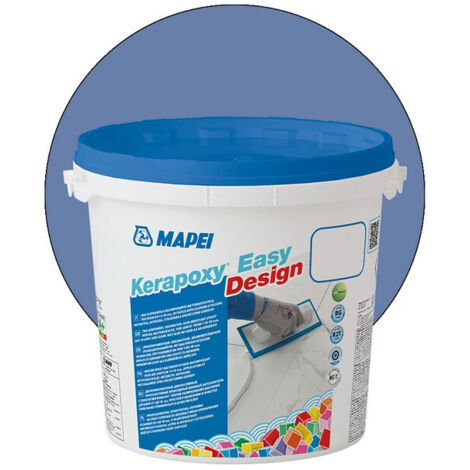 KERAPOXY EASY DESIGN 3Kg MAPEI  3 Kg - 172 Bleu spatial