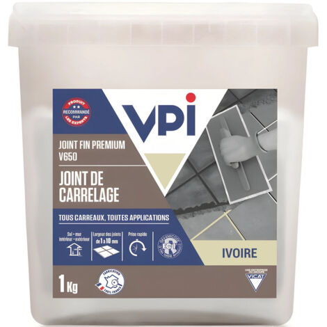 Joint fin premium V650 1Kg VPI  Ivoire