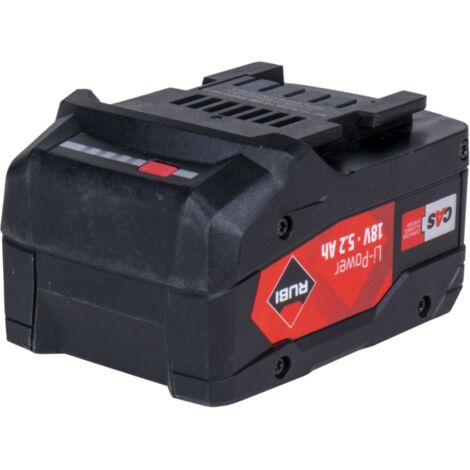 Batterie CAS LiPOWER 18V 5.2AH RUBI (1/5)