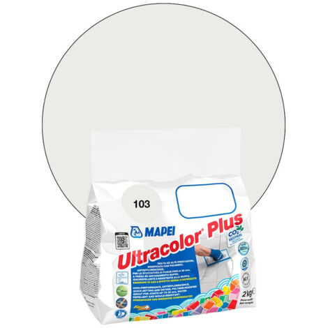 Joint de carrelage ULTRACOLOR PLUS MAPEI  103 Lune blanche - 2 Kg