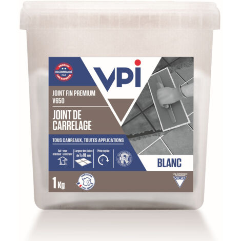 Joint fin premium V650 1Kg VPI Blanc (1/3)