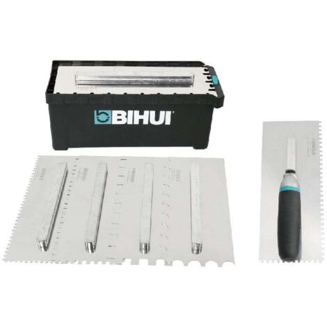 Boite de 6 Peignes INOX crantés interchangeables 28cm (small) BIHUI