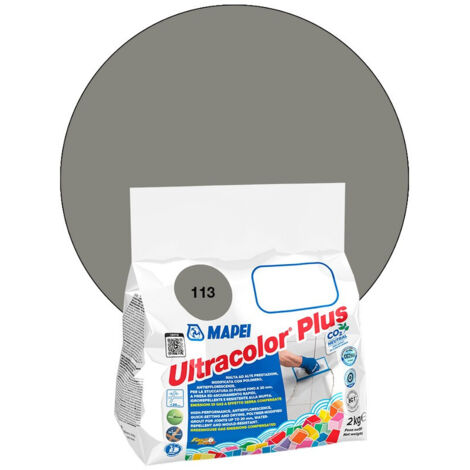 Joint de carrelage ULTRACOLOR PLUS MAPEI  113 Gris ciment - 2 Kg (1/5)